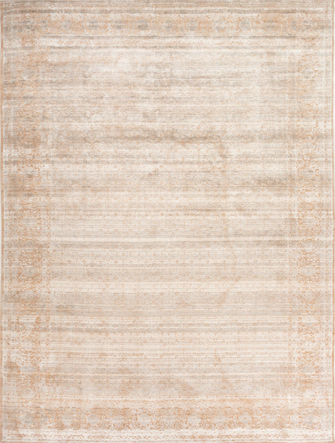 Carpet For Living room 6X9 Feet Red And Orange Wool & Bamboo Silk Rectangle Oriental And Traditional Rug