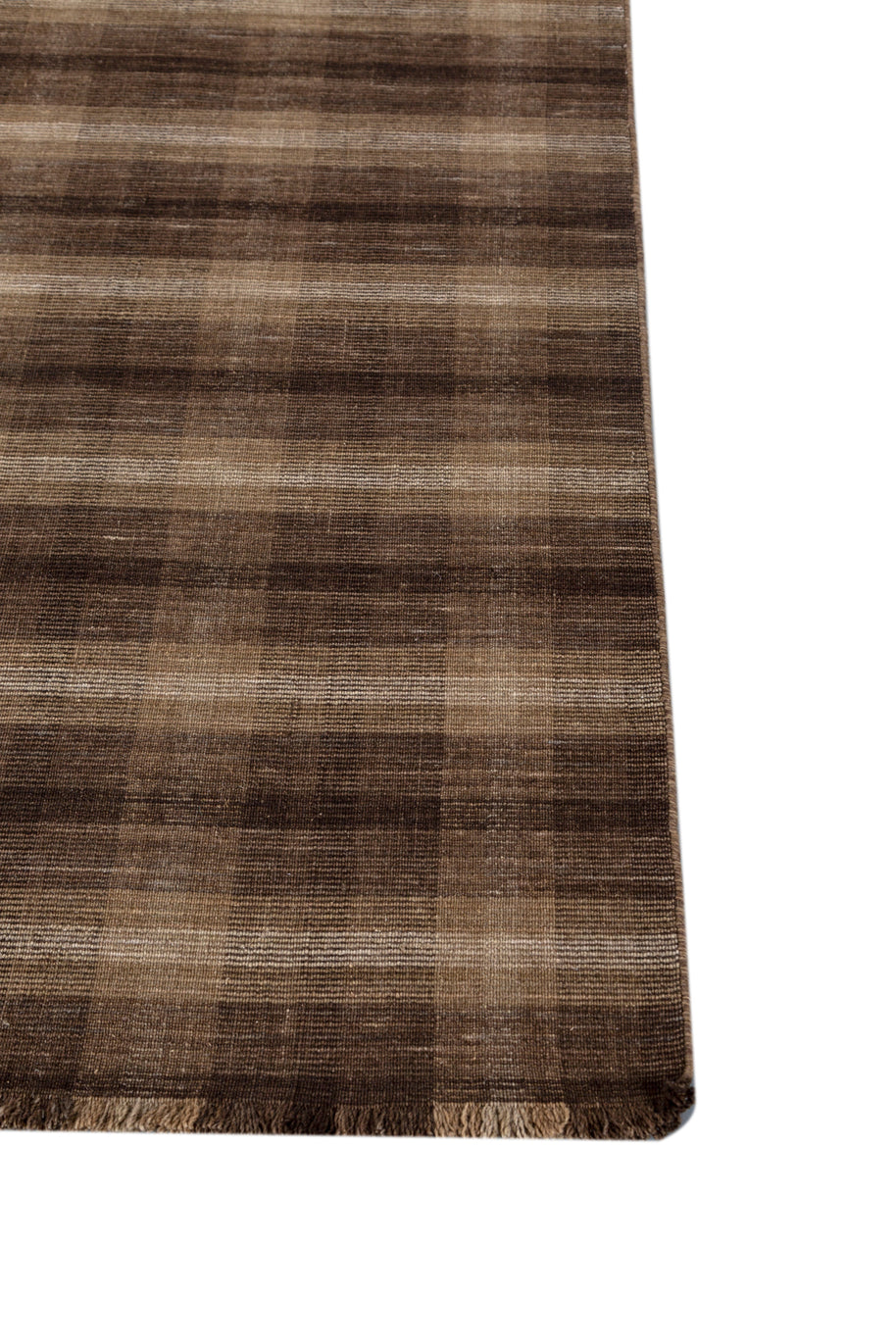 Carpet For Living room 5X8 Feet Beige And Brown Wool Rectangle Abstract Rug - I MEAN DESIGN