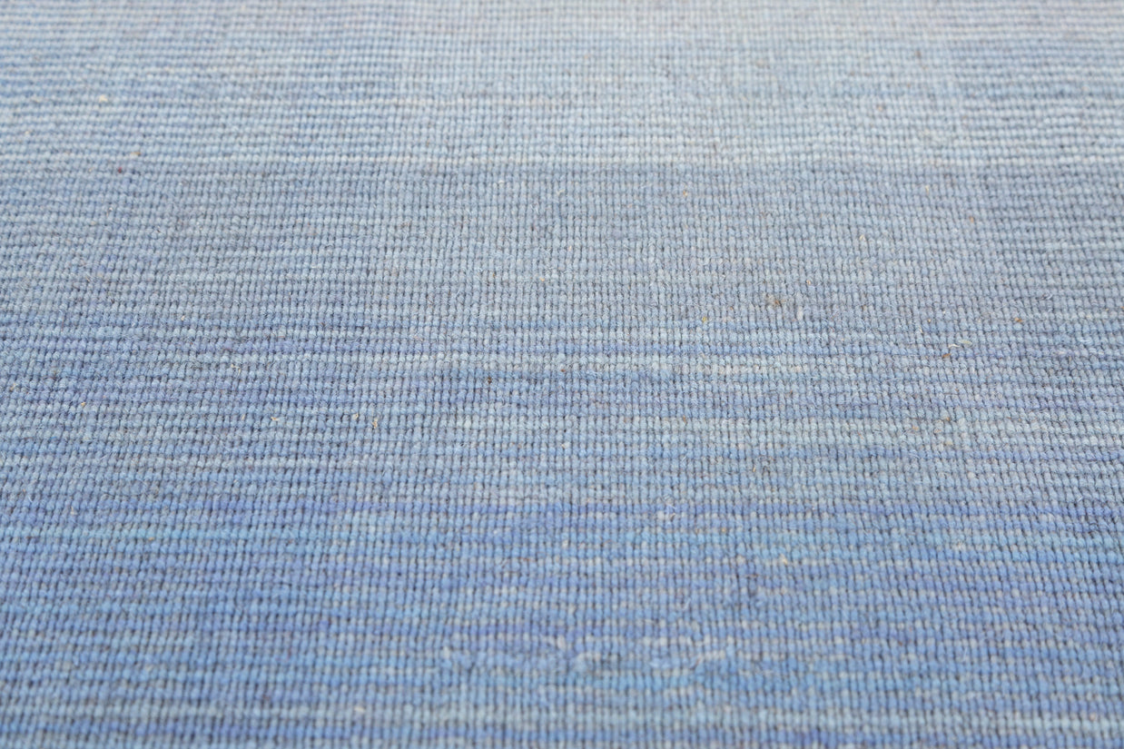 Carpet For Living room 5X8 Feet Blue Wool Rectangle Abstract Rug
