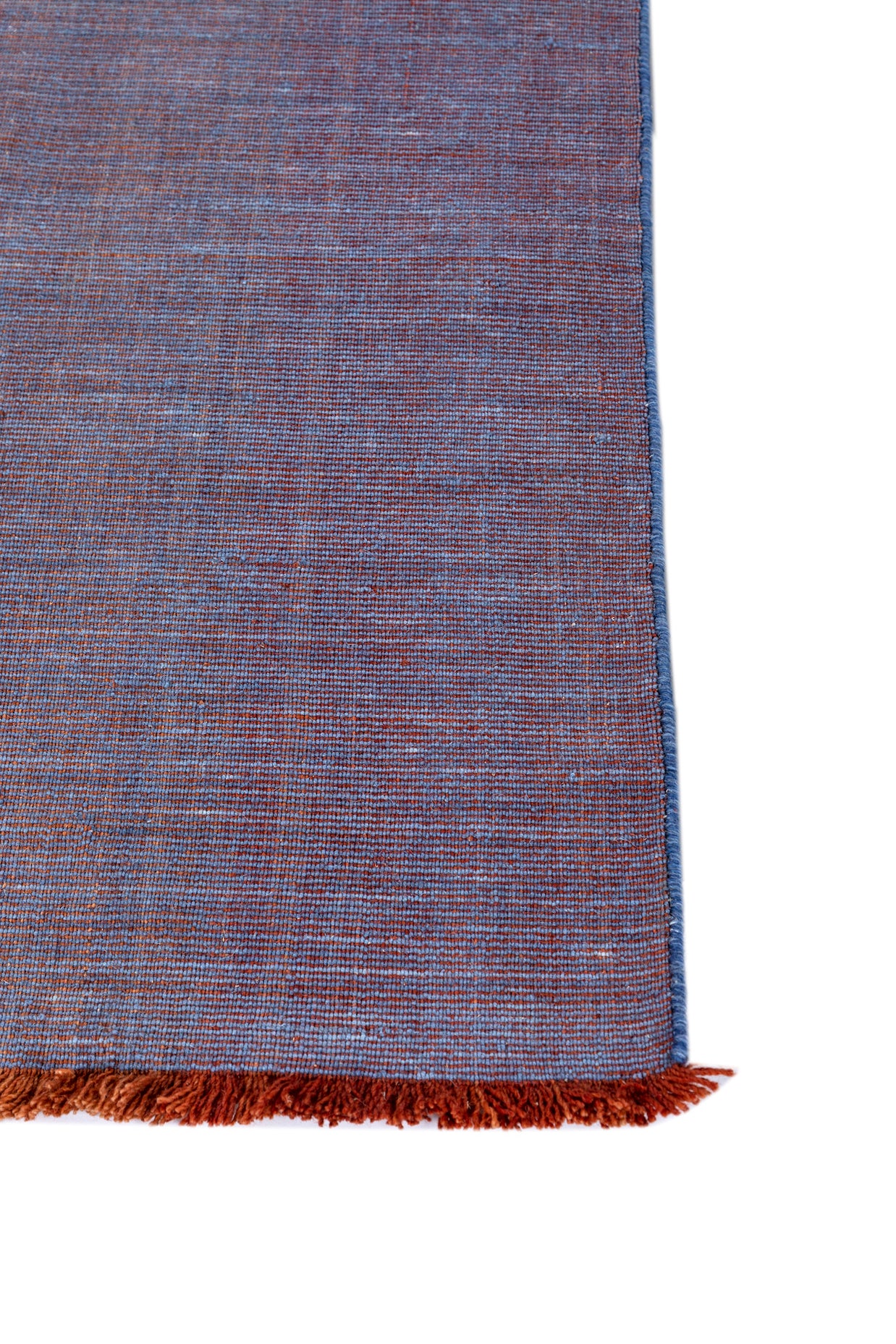 Carpet For Living room 6X9 Feet Blue Wool Rectangle Abstract Rug