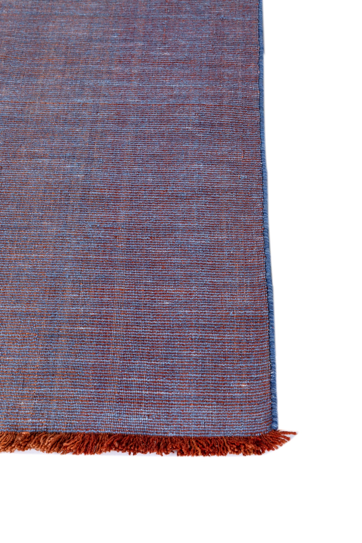 Carpet For Living room 6X9 Feet Blue Wool Rectangle Abstract Rug