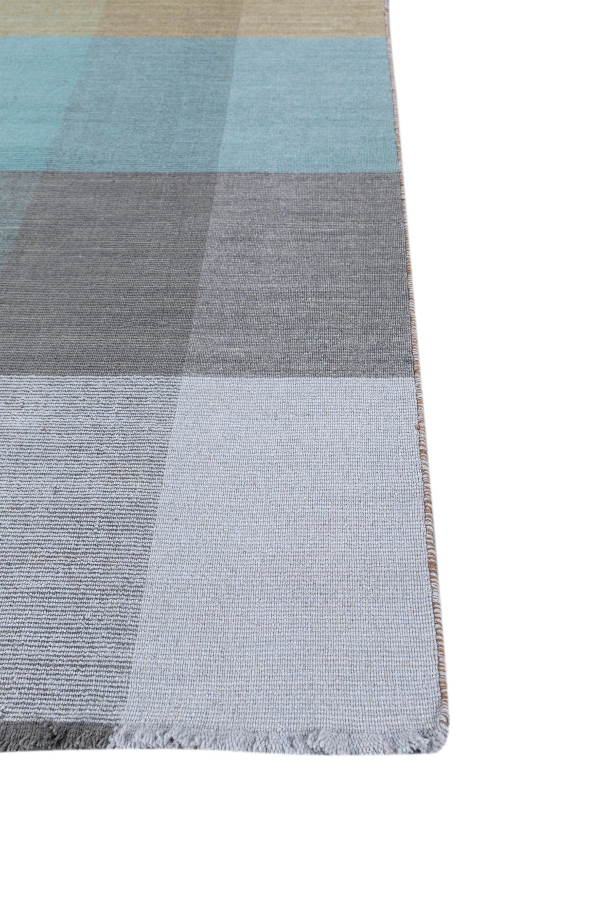 Carpet For Living Room 6X9 Feet Beige And Brown Wool Rectangle Abstract Rug