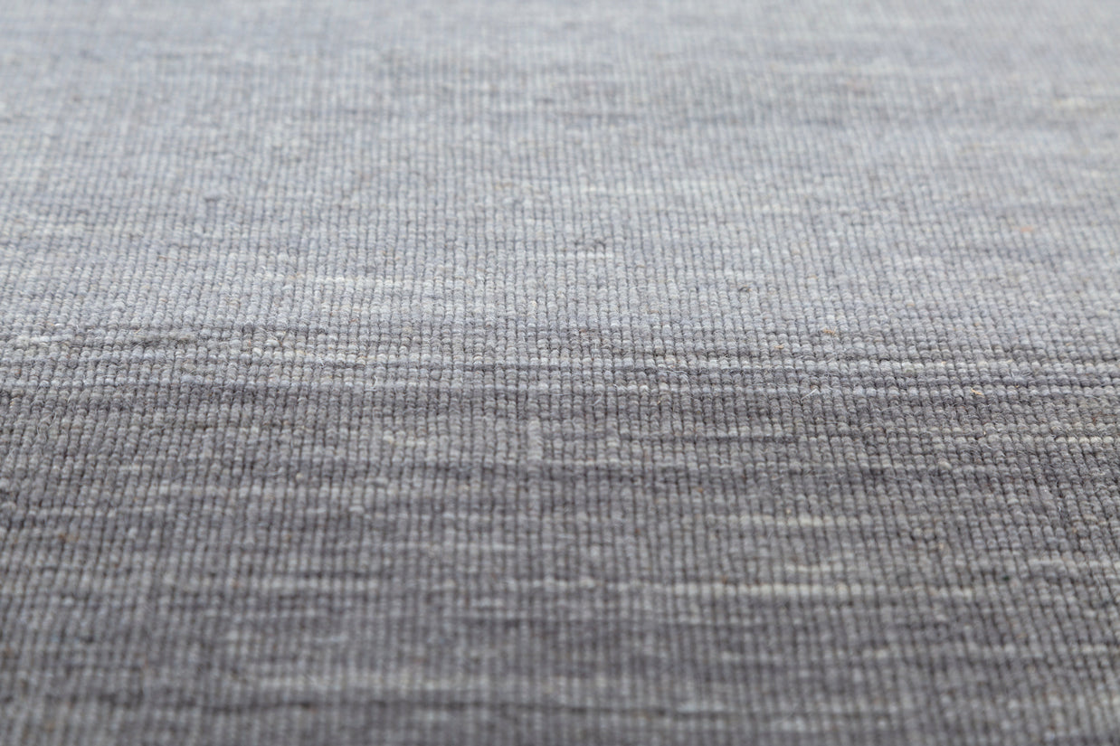 Carpet For Living room 6X9 Feet Grey And Black Wool Rectangle Abstract Rug