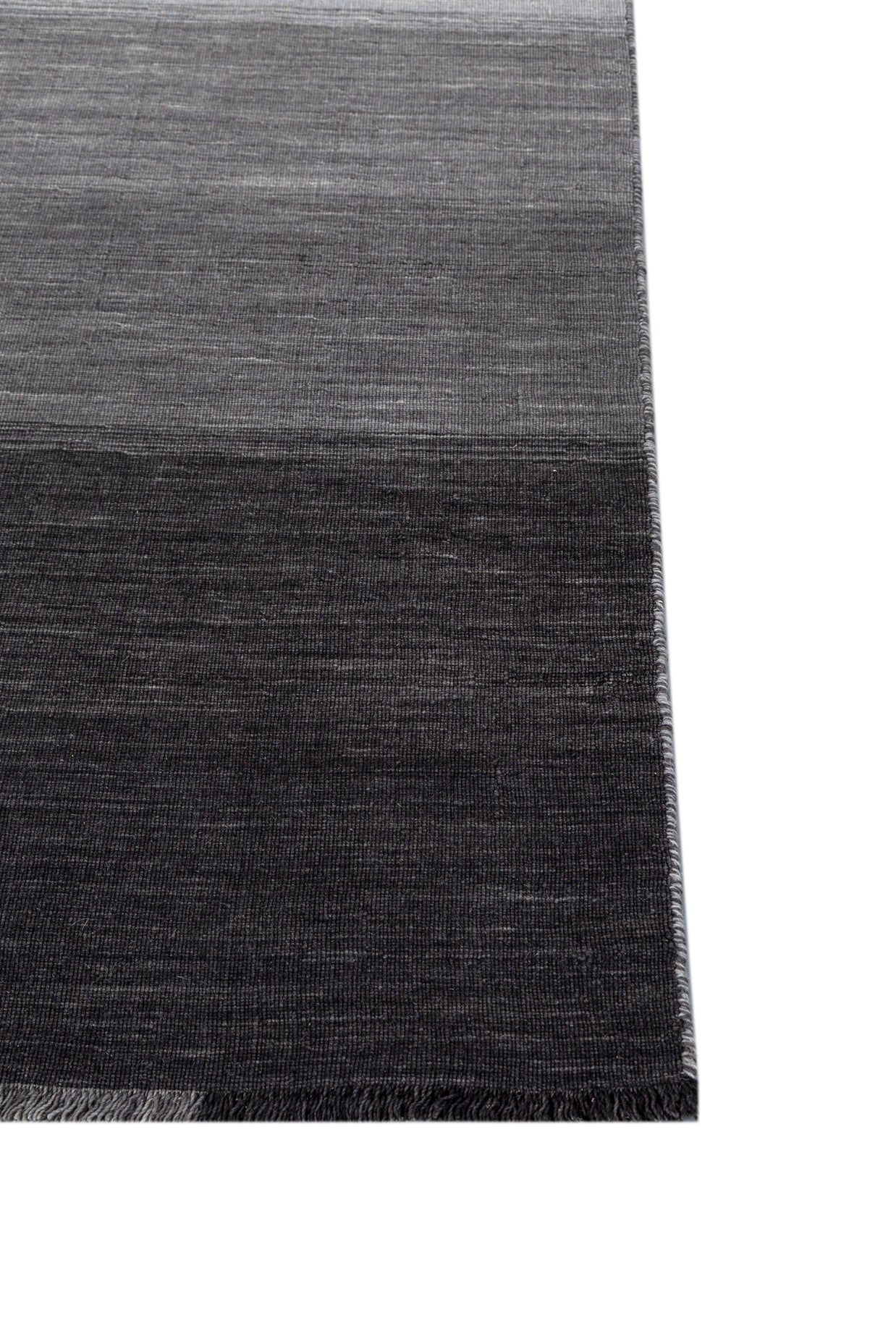 Carpet For Living room 6X9 Feet Grey And Black Wool Rectangle Abstract Rug