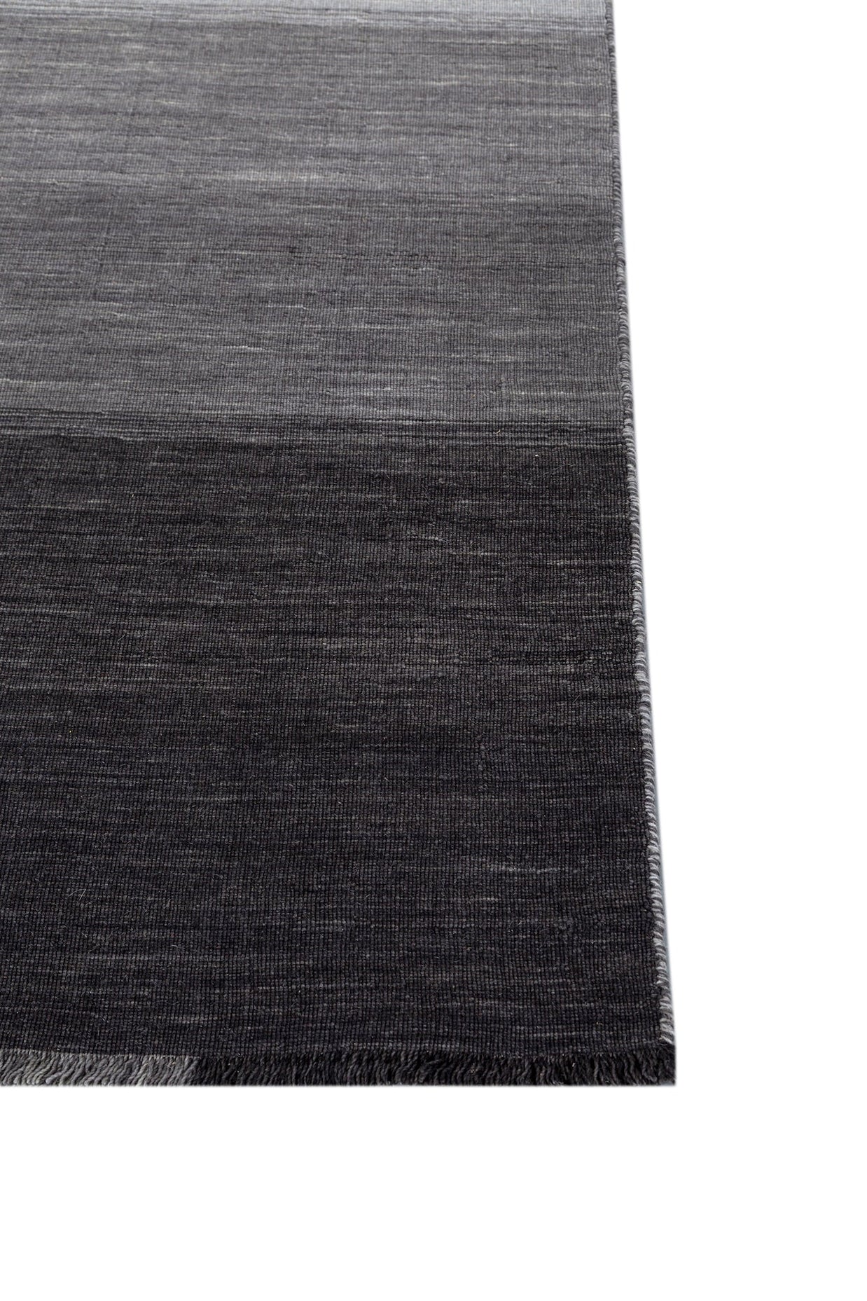 Carpet For Living room 6X9 Feet Grey And Black Wool Rectangle Abstract Rug