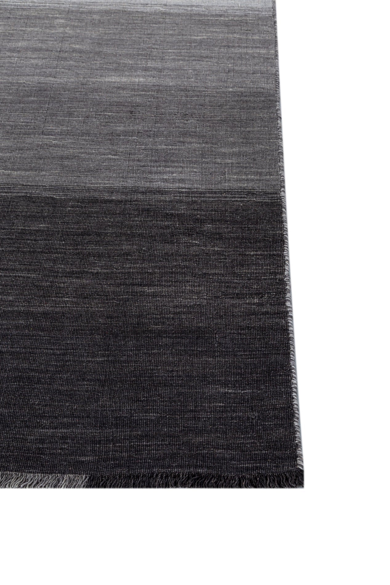 Carpet For Living room 6X9 Feet Grey And Black Wool Rectangle Abstract Rug