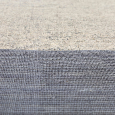 Carpet For Living room 6X9 Feet Beige And Brown Wool Rectangle Abstract Rug