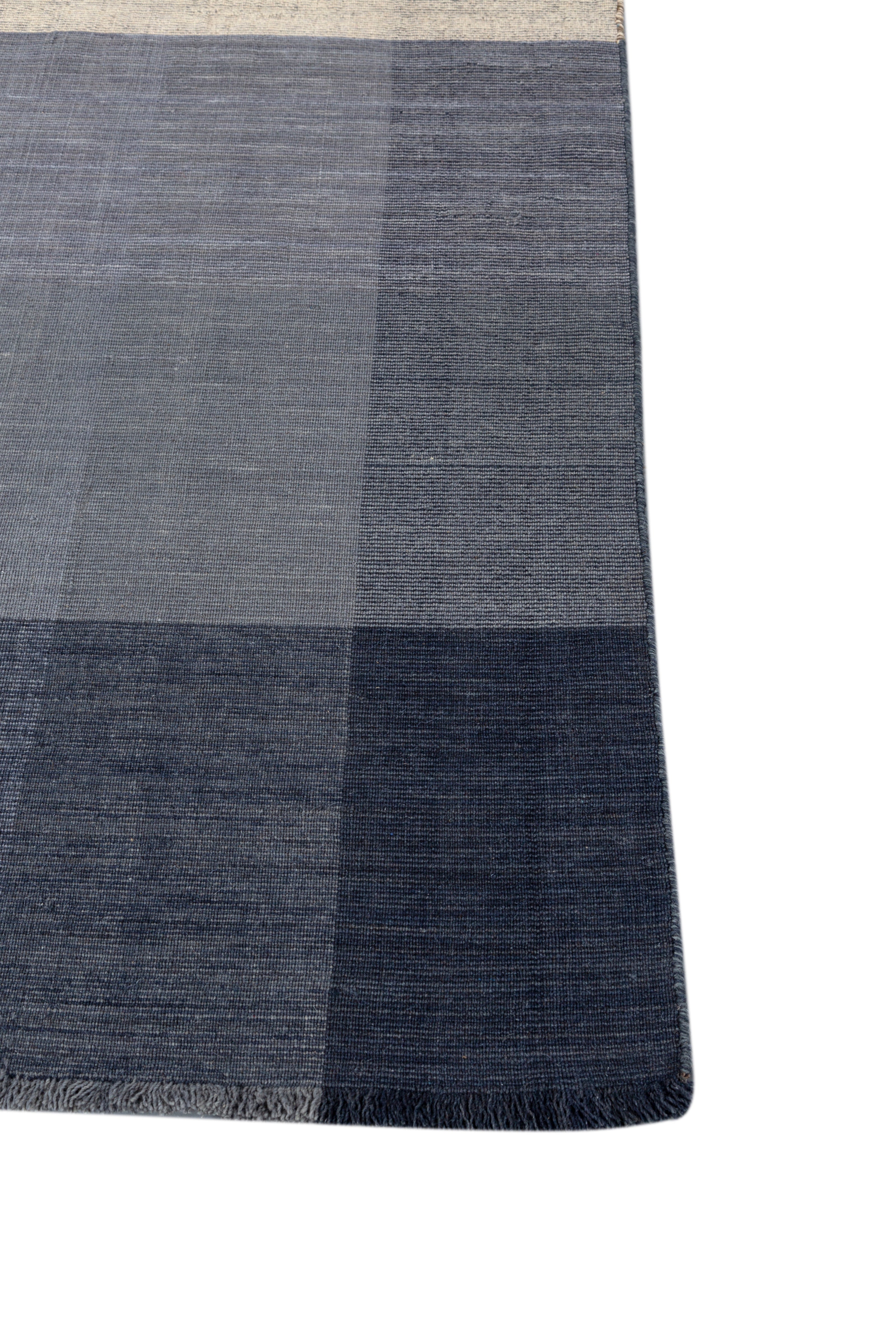 Carpet For Living room 6X9 Feet Beige And Brown Wool Rectangle Abstract Rug