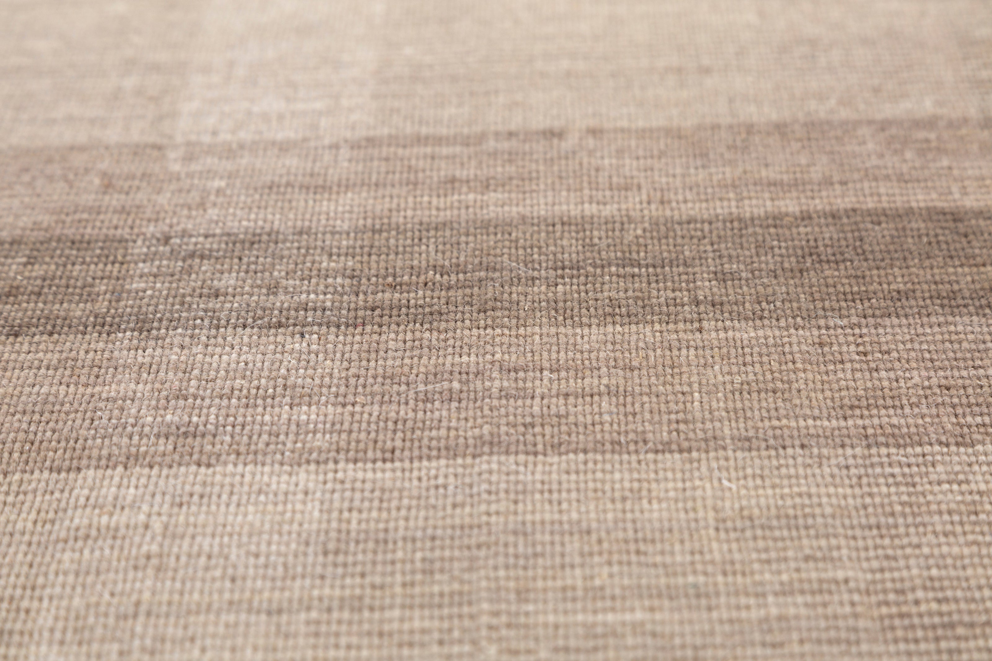 Carpet For Living room 6X9 Feet Beige And Brown Wool Rectangle Abstract Rug