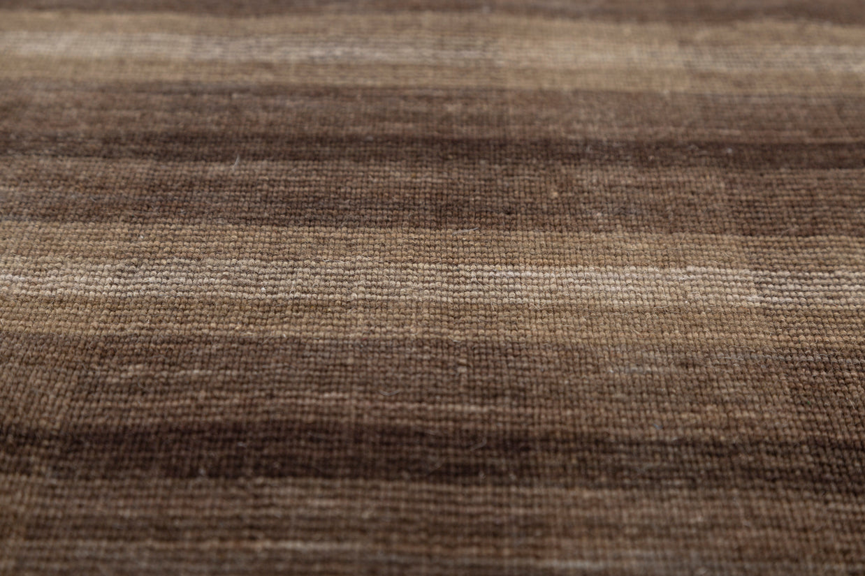 Carpet For Living room 6X9 Feet Beige And Brown Wool Rectangle Abstract Rug