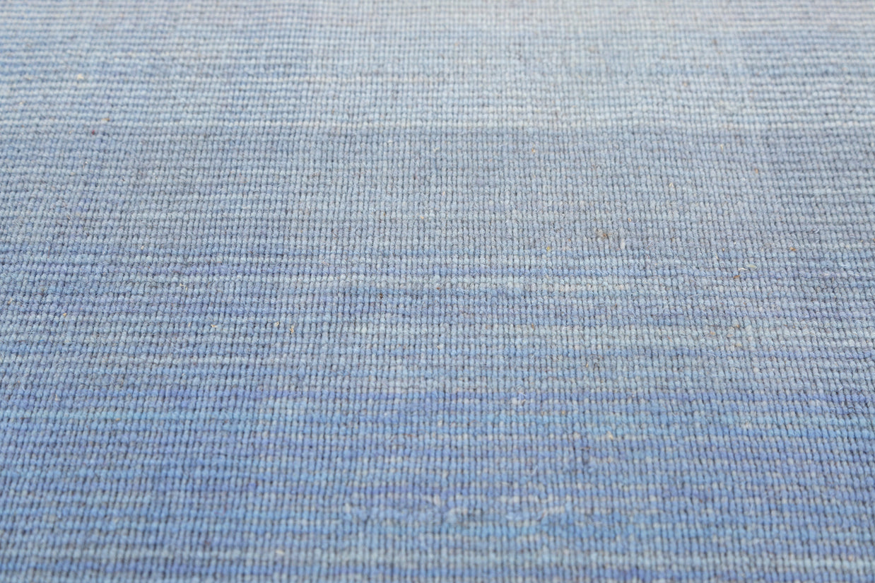 Carpet For Living room 6X9 Feet Blue Wool Rectangle Abstract Rug