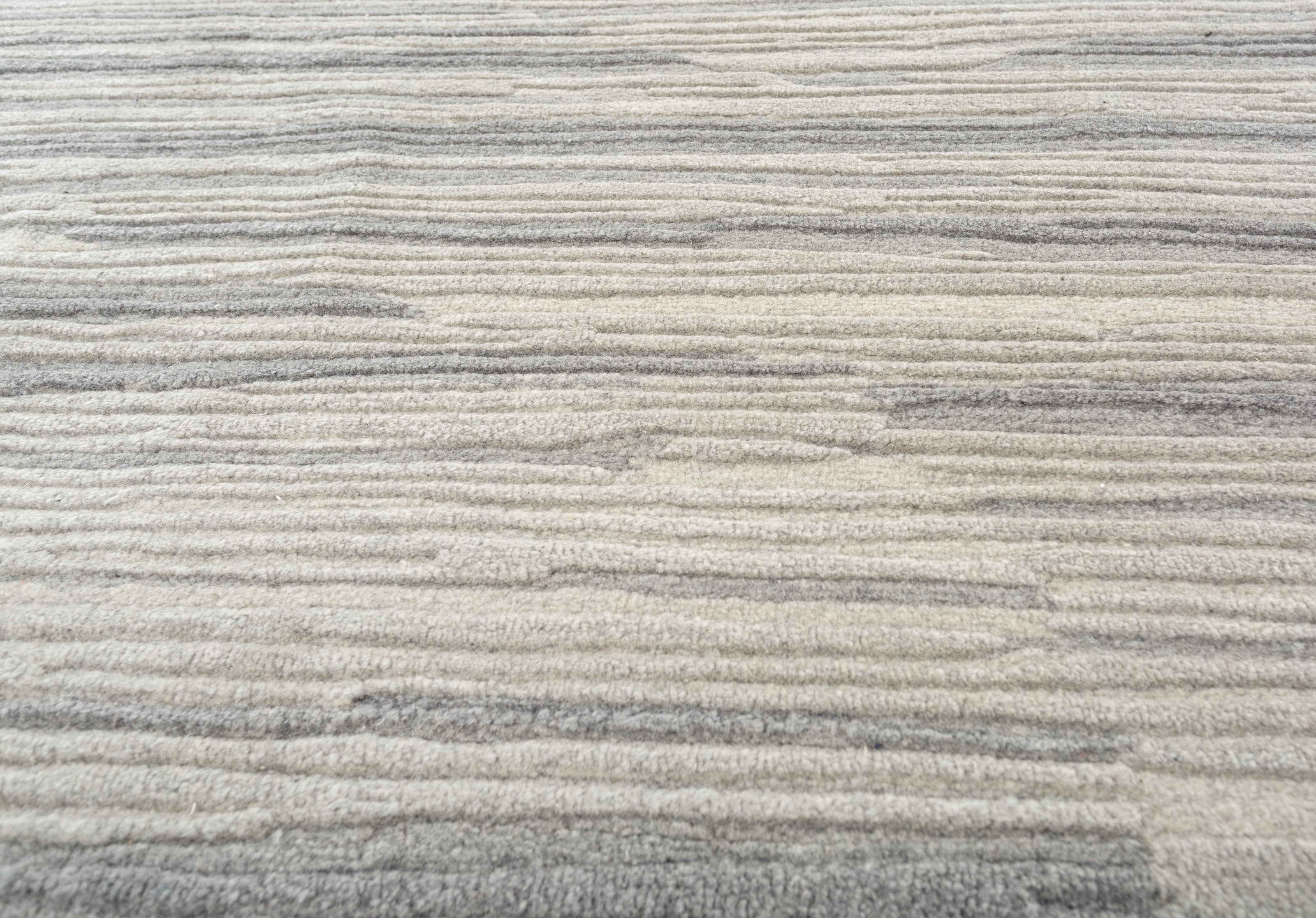 Carpet For Living room 5X8 Feet Ivory Wool Rectangle Moroccan And Tribal Rug