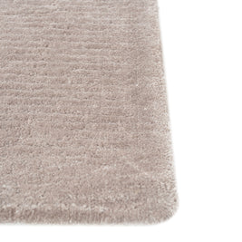 Carpet For Living room 5X8 Feet Grey And Black Viscose Rectangle Solid Rug