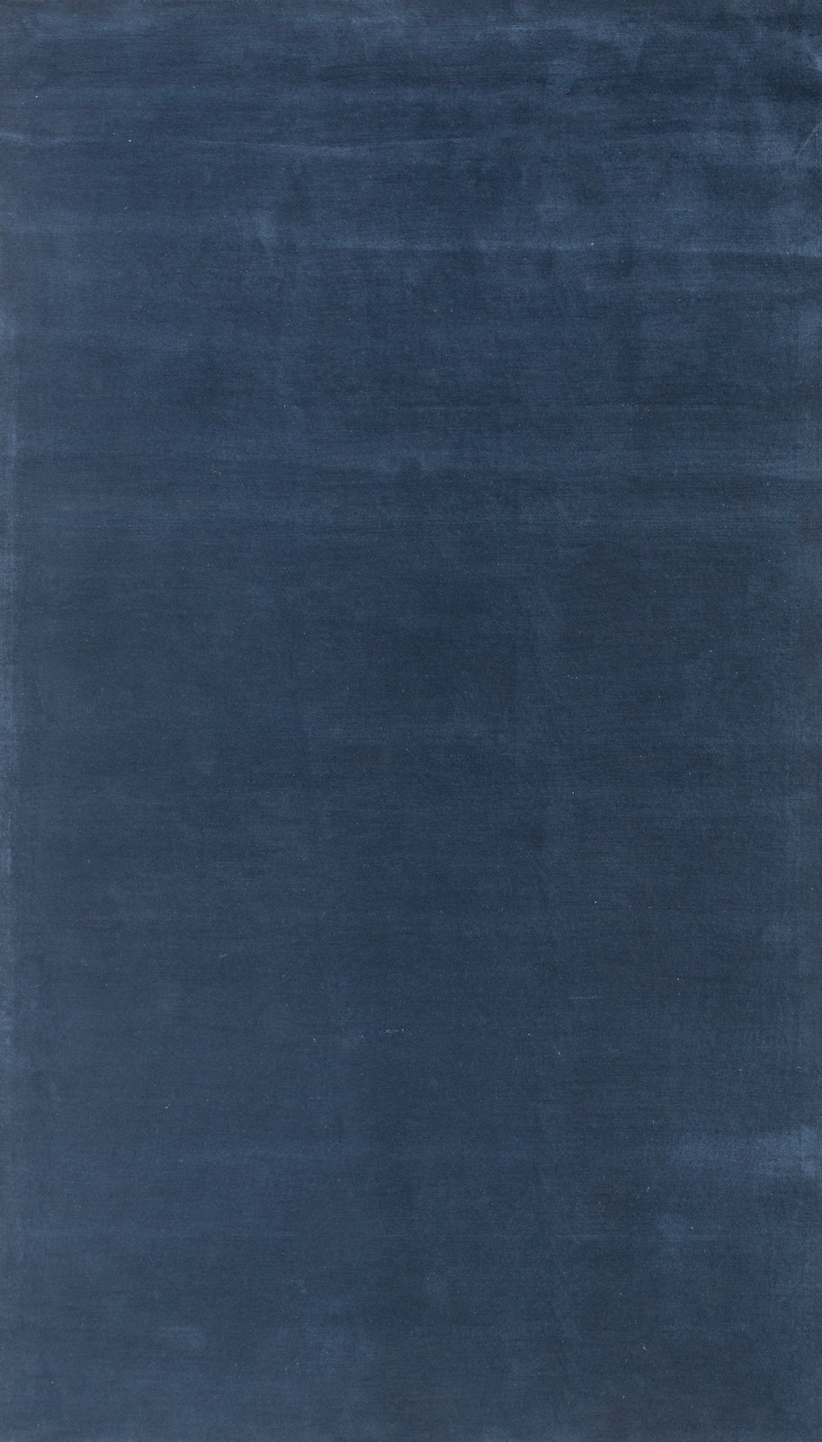 Carpet For Living room 5X8 Feet Blue Wool Rectangle Solid Rug - I MEAN DESIGN