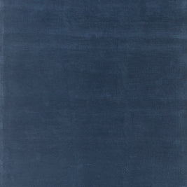 Carpet For Living room 5X8 Feet Blue Wool Rectangle Solid Rug