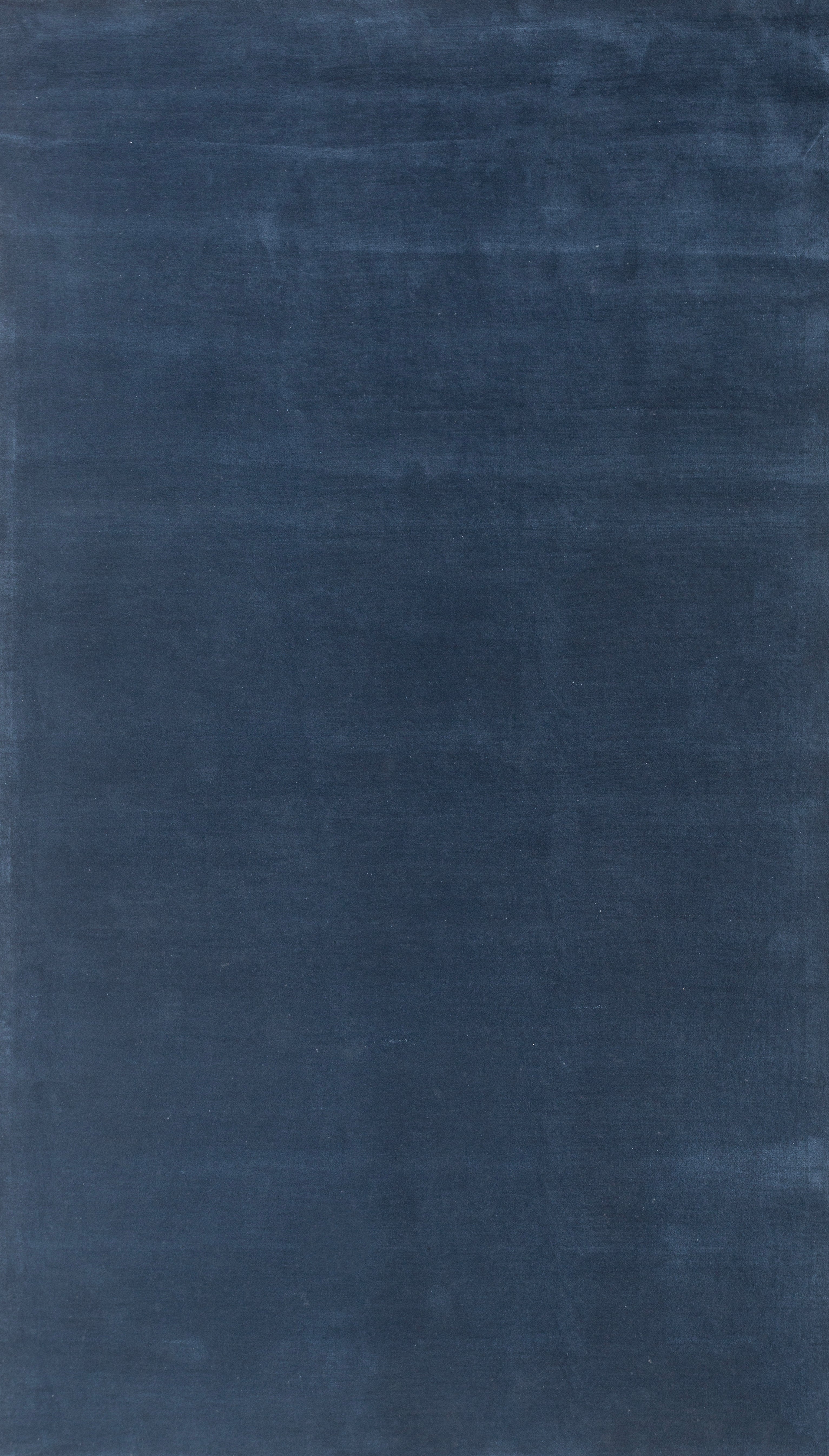 Carpet For Living room 5X8 Feet Blue Wool Rectangle Solid Rug