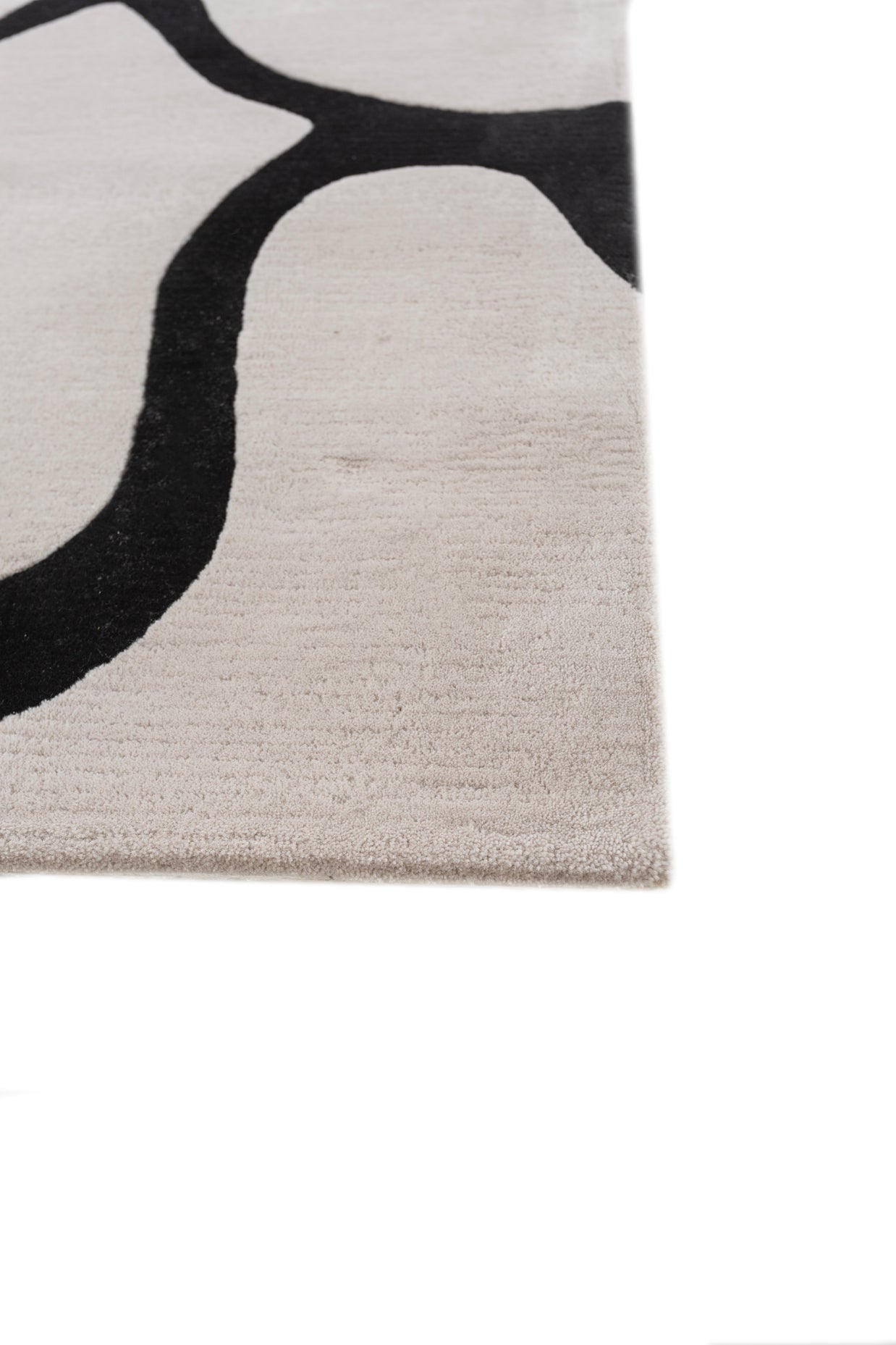 Carpet For Living room 5X8 Feet Ivory Wool Rectangle Moroccan And Tribal Rug