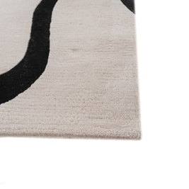 Carpet For Living room 5X8 Feet Ivory Wool Rectangle Moroccan And Tribal Rug