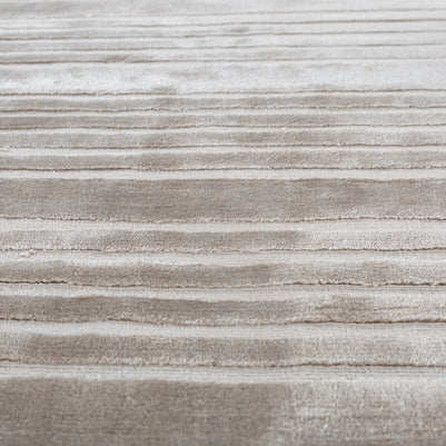 Carpet For Living room 6X9 Feet Grey And Black Viscose Rectangle Solid Rug