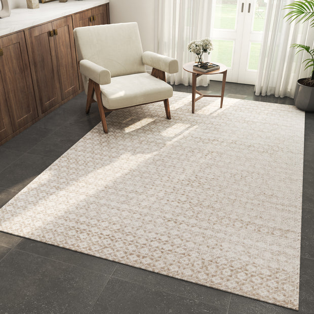 Carpet For Living room 6X9 Feet Grey And Black Viscose Rectangle Solid Rug