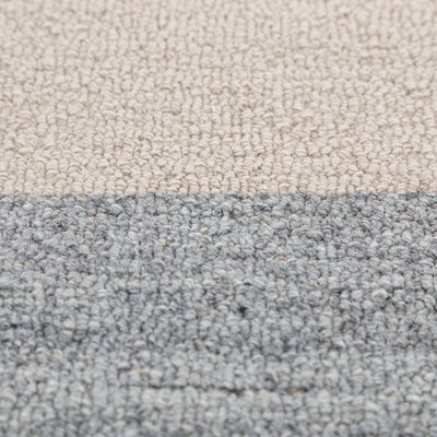 Carpet For Living room 4X6 Feet Ivory Wool & Viscose Rectangle Moroccan And Tribal Rug