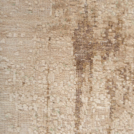 Carpet For Living room 5X8 Feet Ivory Wool and Silk Rectangle Abstract Rug