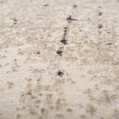 Carpet For Living room 5X8 Feet Ivory Wool and Silk Rectangle Abstract Rug