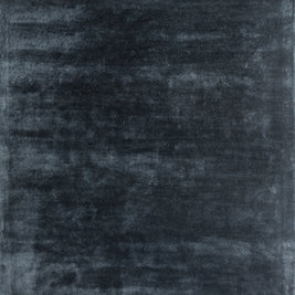 Carpet For Living room 5X8 Feet Blue Viscose Rectangle Solid Rug