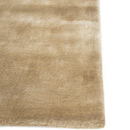 Carpet For Living room 5X8 Feet Green Viscose Rectangle Solid Rug