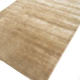 Carpet For Living room 5X8 Feet Green Viscose Rectangle Solid Rug