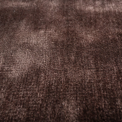 Carpet For Living room 5X8 Feet Beige And Brown Viscose Rectangle Solid Rug