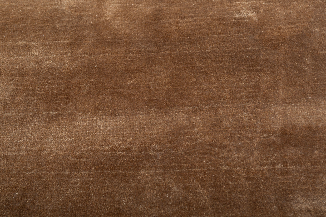 Carpet For Living room 5X8 Feet Gold Viscose Rectangle Solid Rug