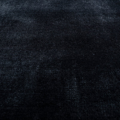 Carpet For Living room 5X8 Feet Blue Viscose Rectangle Solid Rug