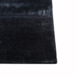 Carpet For Living room 5X8 Feet Blue Viscose Rectangle Solid Rug