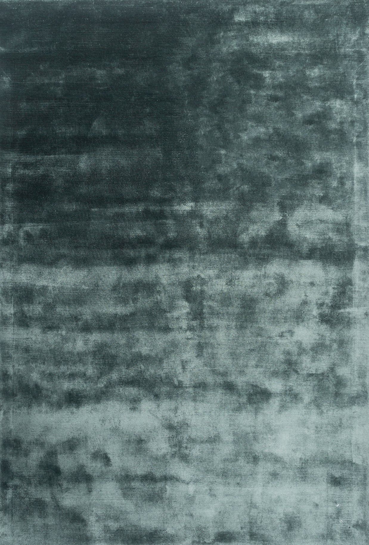 Carpet For Living room 6X9 Feet Blue Viscose Rectangle Solid Rug