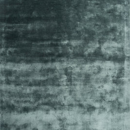 Carpet For Living room 6X9 Feet Blue Viscose Rectangle Solid Rug