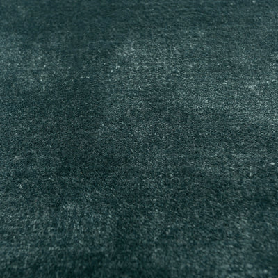 Carpet For Living room 6X9 Feet Blue Viscose Rectangle Solid Rug