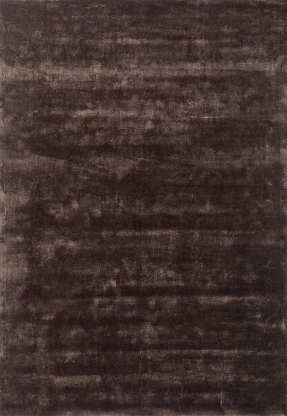 Carpet For Living room 6X9 Feet Beige And Brown Viscose Rectangle Solid Rug - I MEAN DESIGN