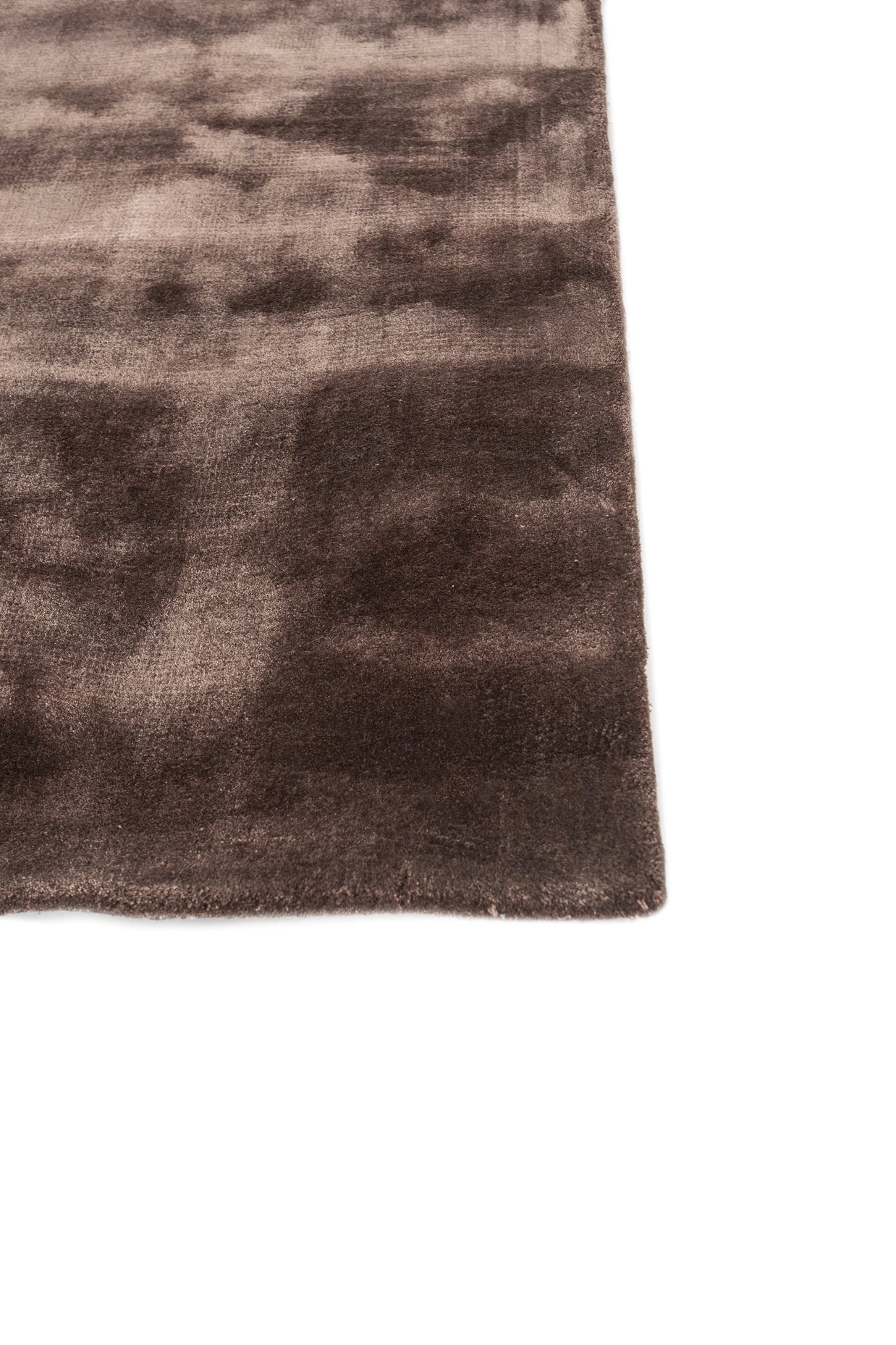 Carpet For Living room 6X9 Feet Beige And Brown Viscose Rectangle Solid Rug