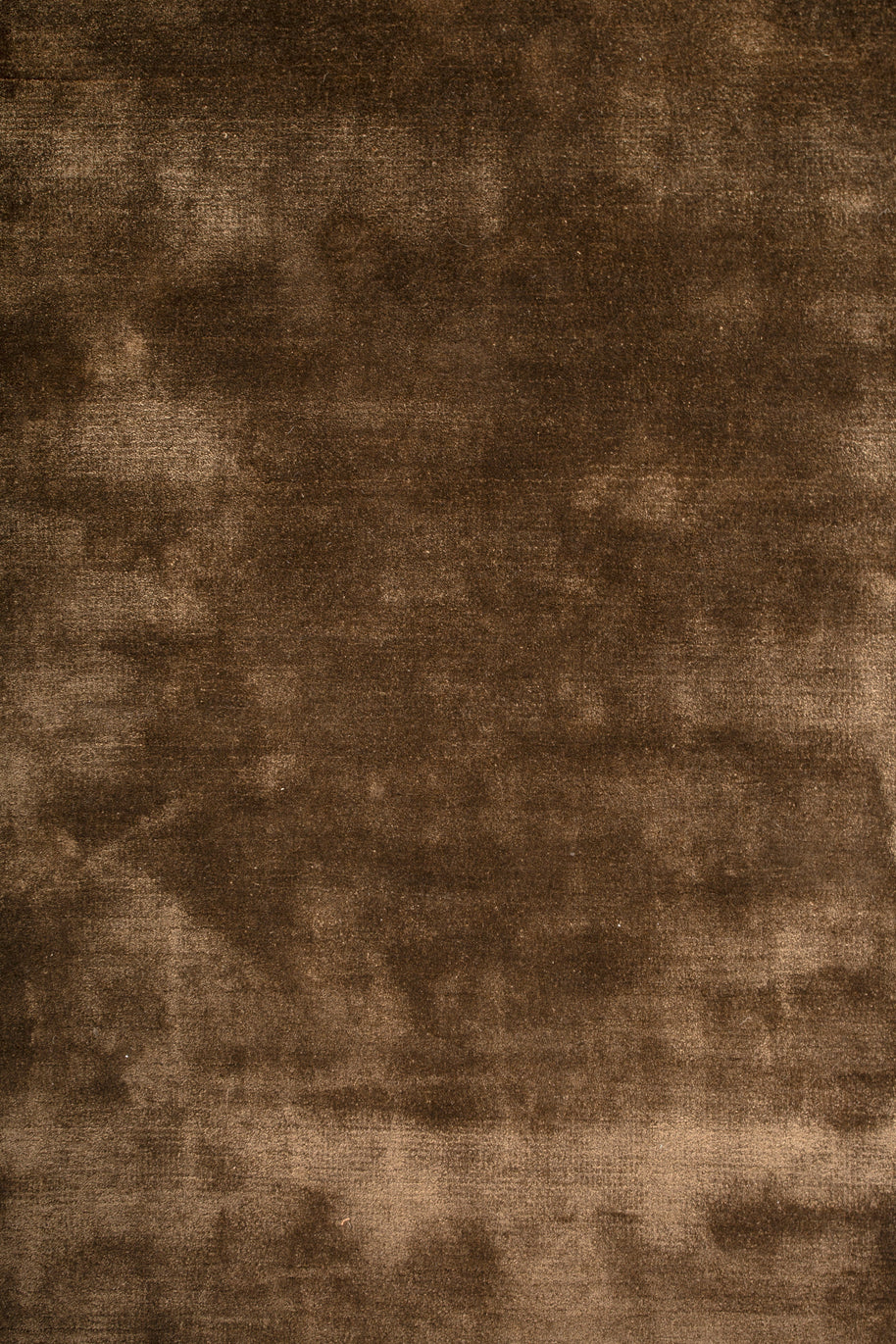 Carpet For Living room 6X9 Feet Beige And Brown Viscose Rectangle Solid Rug - I MEAN DESIGN