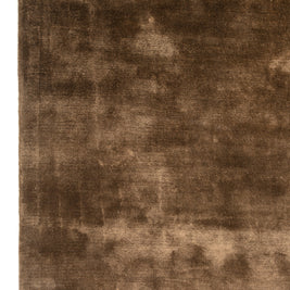 Carpet For Living room 6X9 Feet Beige And Brown Viscose Rectangle Solid Rug