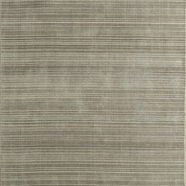 Carpet For Living room 2x3 Feet Grey and Black Wool and Bamboo Silk Rectangle Solid Rug