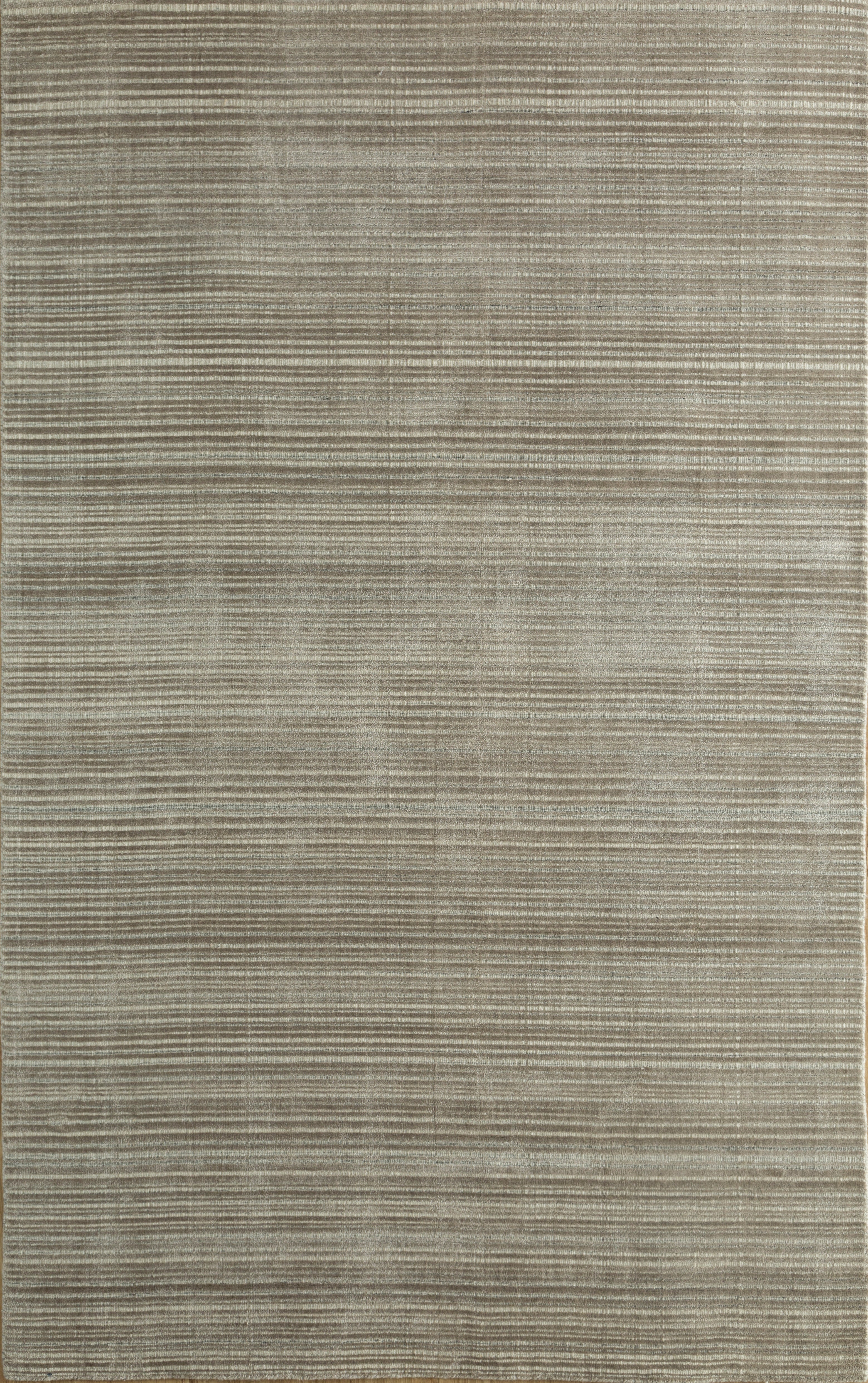 Carpet For Living room 2x3 Feet Grey and Black Wool and Bamboo Silk Rectangle Solid Rug