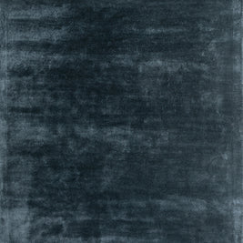 Carpet For Living room 4X6 Feet Blue Viscose Rectangle Solid Rug