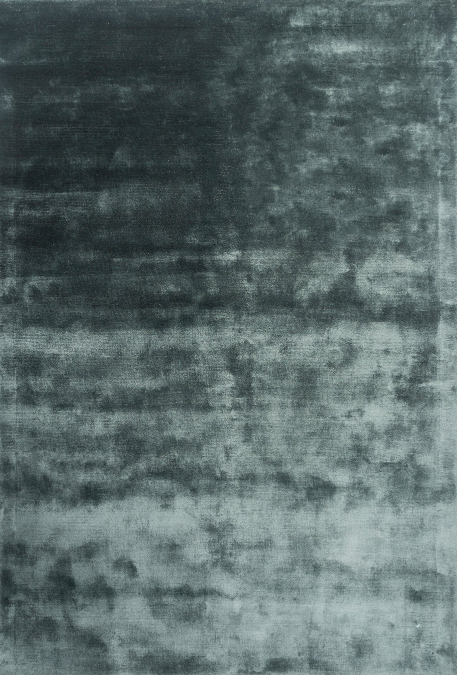 Carpet For Living room 4X6 Feet Blue Viscose Rectangle Solid Rug - I MEAN DESIGN