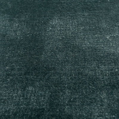 Carpet For Living room 4X6 Feet Blue Viscose Rectangle Solid Rug