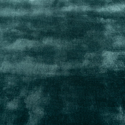 Carpet For Living room 4X6 Feet Blue Viscose Rectangle Solid Rug