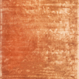 Carpet For Living room 6X9 Feet Red And Orange Viscose Rectangle Solid Rug