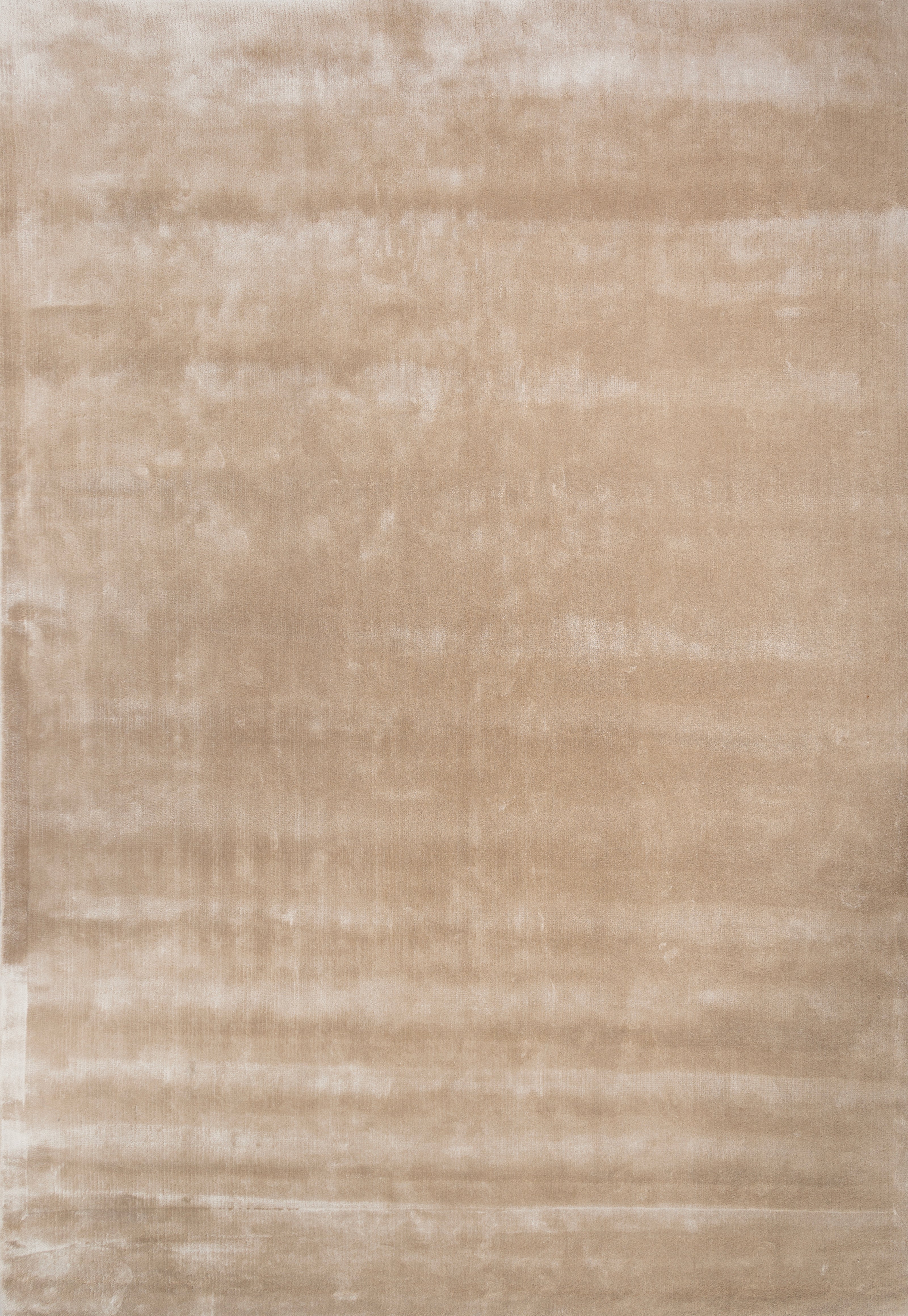 Carpet For Living room 6X9 Feet Ivory Viscose Rectangle Solid Rug