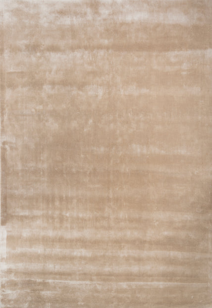 Carpet For Living room 6X9 Feet Ivory Viscose Rectangle Solid Rug